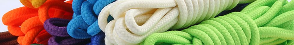 SHOELACE BANNER 色とりどりの靴ひも